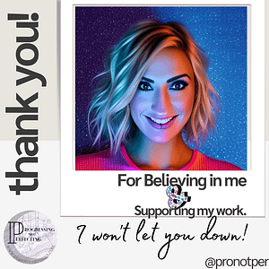 Donate to our cause 1 Thank You message